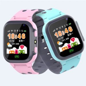 Montre Kids Smart Watch 2G Kids Watchs Sim Card Appeler SOS Kidss Smarts GPS Locator Childre