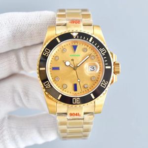 Montres Men Vintage Ceramic Ring Watch Luxury Lumine Luminous Luxurious Designer Watch mécanique Automatique Sapphire montre 904L