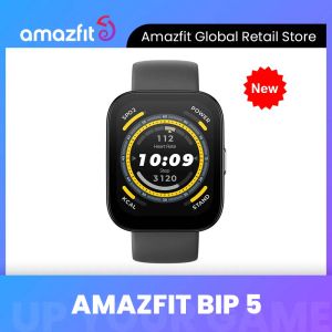 Regardez la nouvelle arrivée Amazfit Bip 5 Smartwatch Ultralarge 1.91 