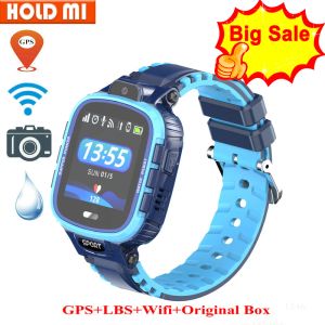 Montres New Kids Smart Watch GPS LBS Location Finder Locator Tracker Monitor SOS Call Baby Smartwatch iOS Android