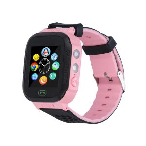 Regardez les coureurs regarder les femmes Q528 Smart Watch avec GPS GSM Locator Screen SOS for Kids Children Smart montre avec SMS et appel