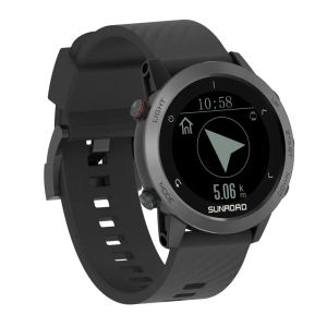 Regardez le Sunroad New GPS Watch Watch Digital Watch Digital Sports Watch Barometer Baromètre PEDOME PEDOME STAPHOPHOP SWAT