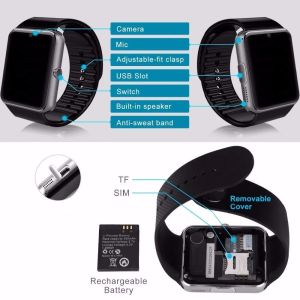 Montres Top Quanlity A1 Smartwatch Android GT08 U8 DZ09 Samsung Smart Watchs Sim Intelligent Mobile Phone Watch