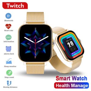 Montres Twitch Y13 Sports Smart Watch For Men Women's Watan Watchs Multifonction Scran tactile complet Bluetooth Watch pour iPhone Xiaomi Samsung