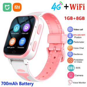 Relojes Xiaomi Mijia Children 4G+Wifi Smart Watch Children Video llamadas SOS GPS+LBS+GSENSOR LOCACIÓN TRATURA NANO SIMBITAR SMART SMARTWatch