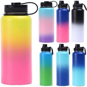 Bouteilles d'eau Thermos isolé en acier inoxydable de 960 ml pour garder les boissons froides pendant 24 heures ou 12 heures 32 oz pour les voyages sportifs enfants adultes 230928