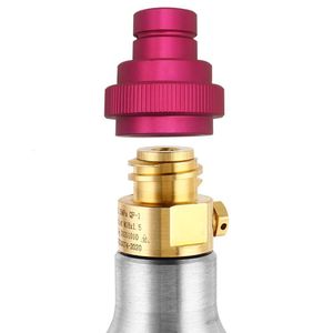 Bouteilles d'eau CO2 adaptateur rapide pour Soda Strea Bubbler violet Machine Conversion pour connecter le réservoir 230630