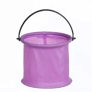 Bouteilles d'eau seau pliable, conteneur pliable Portable avec poignée robuste pour sac à dos Camping en plein air