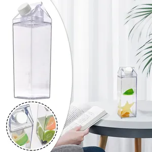 Bouteilles d'eau bouteille de lait à usecoffee stopper les verres à boisson de fibre de capacité Barmulti