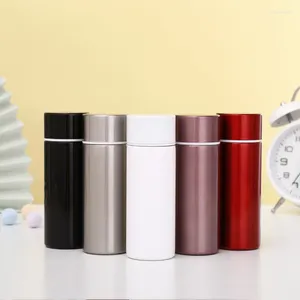 Bouteilles d'eau mini bouteille thermos portable petit gradient couleur café thermique aspirateur flacon de voyage thermos