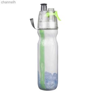 Bouteilles d'eau Boisson sportive Vaporisateur Bouteille d'eau Vélo en plein air Cyclisme Randonnée Camping Bouteille de boisson sportive Conteneur Tasse 500 ml yq240320