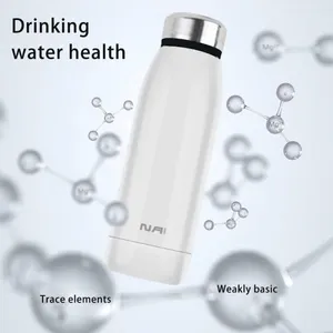 Bouteilles d'eau flacon thermique tasse d'affichage de la température bouteille en acier inoxydable avec pour l'hydratation de voyage