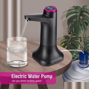 Water Pumps Dispenser Usb Pump 19 Liters Mini Matic Electric Gallon Bottle For Tap Drink Drop Delivery Home Garden Patio Lawn Pools Sp Dhe2N