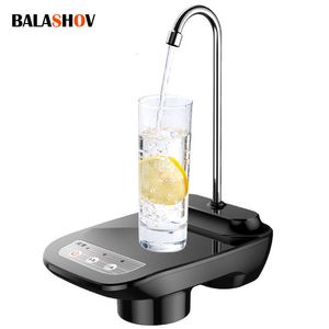 Automatic Electric Water Pump Dispenser with Rechargeable Battery and Stand for 5-gallon Bottles - Makes Life Easier