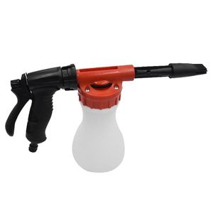 Equipos de riego, pistola de lavado de espuma para nieve de alta presión, rociador de agua y jabón de gran capacidad para limpieza de ventanas y coches, riego alto