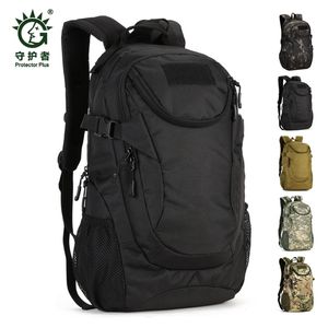 Impermeable 25L Molle Bolsa táctica Mochila militar para hombres Bolsa de escalada de nylon Pesca Senderismo Mochila de caza para computadora portátil de 14 '' 211224