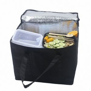 Bolsa de refrigerador impermeable Picnic Lunch Box aislada Pack Packle Ice Play Food Bag Termal Bebe Drinte Entrega Functial F5L4#