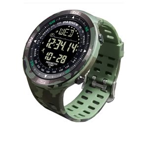 Montre électronique étanche hommes boussole montre-bracelet numérique militaire mâle emplacement retour poignet podomètre Sport montres tactiques