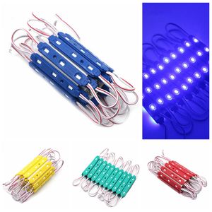 Imperméable IP65 SMD 5730 3led injection LED Module DC12V 0.72W Luminosité rouge bleu rouge blanc jaune vert 2 ans de garantie