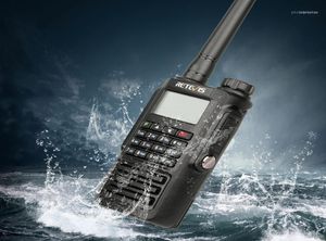 Walkie Talkie resistente al agua IP67 Retevis RT87, Radio amateur VHF UHF DTMF de doble banda para uso en exteriores 113662580