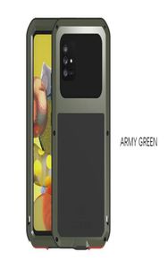 Étuis de téléphone étanches pour Samsung Galaxy A71 A51 S21 S21ULTRA Note20 5G Choc Dirt Proof de couverture d'armure métallique résistante à l'eau 5380908