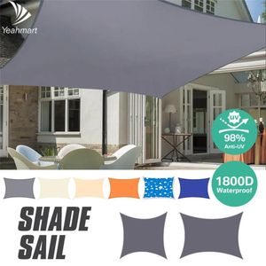 SHADE SUN EMPRÉPERSIR SALLE 98% BLOC UV CAUTOPIE AUvent Recteur carré 3M * 3M3,6M * 3,6M5M * 3M4M * 3M pour le patio de pelouse de jardin 40% de réduction 240409