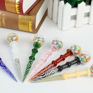 Glass Wax Dab Tool Dabber Tools Accesorios para fumar Ceras Aceite Tabaco Banger Nails Rig Bong Water Pipe