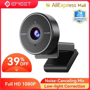 Webcam 1080P HD Web Camera USB EMEET C955 avec couverture de confidentialité pour microphone pour ordinateur de bureau/réunion/cours en ligne/YouTube/Skype HKD230825 HKD230825 HKD230828 HKD230828