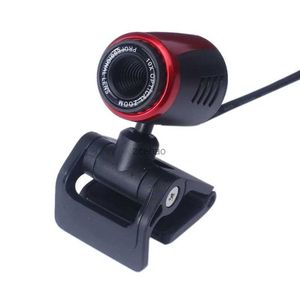 Webcams Beau cadeau Nouveau USB 2.0 HD Webcam Caméra Web Cam avec micro pour ordinateur PC portable de bureau Prix de gros Dec25L240105