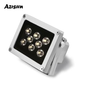 Webcams CCTV LEDS 8PCS Array LED CCTV remplissage Light Ir Illuminateur Lampe infrarouge lampe extérieure Vision nocturne imperméable pour la cicille de vidéosur