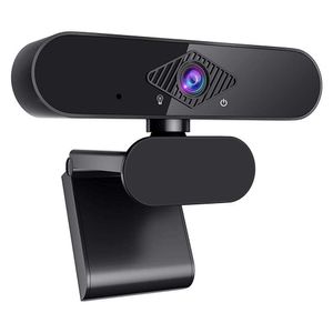 Webcams Webcam Full 1080P Images cristallines Microphone intégré Grande compatibilité Rotation réglable Réduction du bruit Webcam