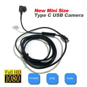 Webcams Full HD 1080p Caméra USB Android OTG Mini USB Type C CAME CCATV avec caméra vidéo de sécurité mini webcam