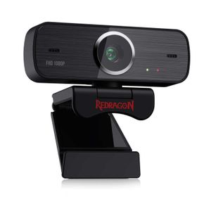 Webcams Webcam Microphone 1920 1080P Caméra Web pour PC de jeu de bureau