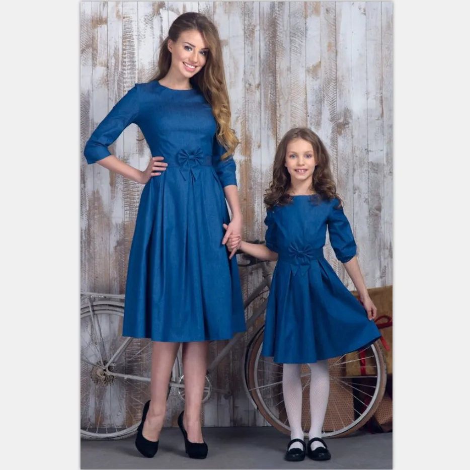 abiti eleganti mamma e figlia