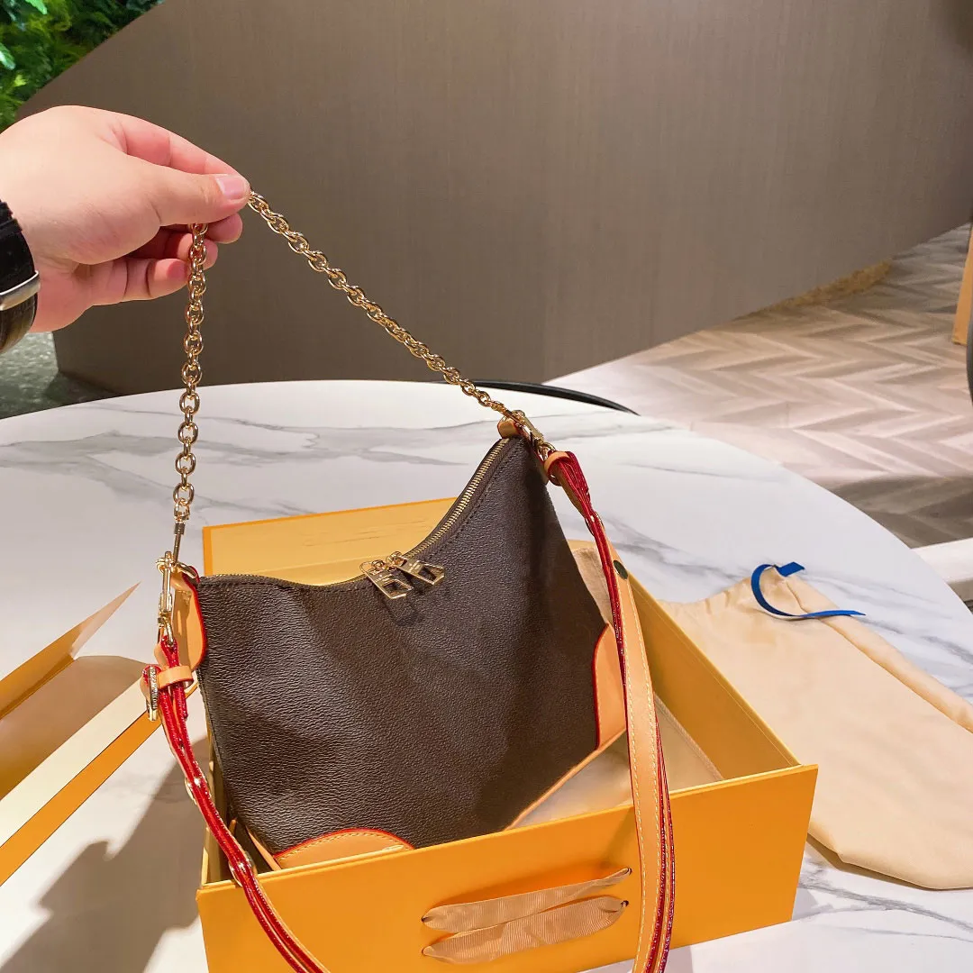 croissant leather bolsa