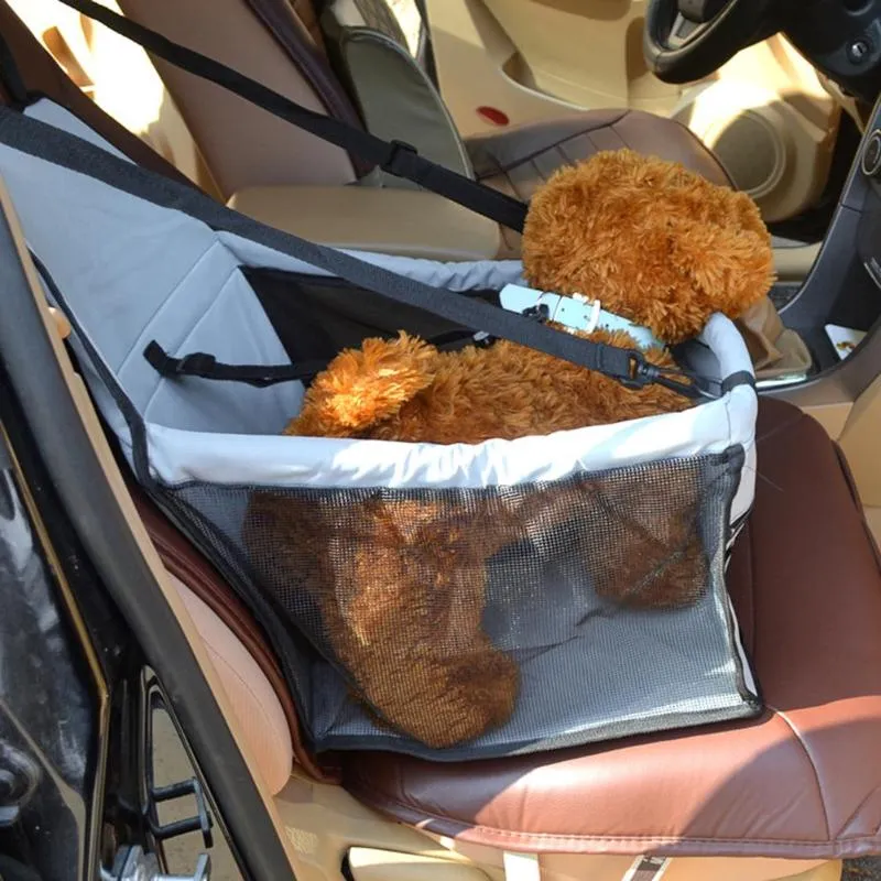 Oxford Waterproof Pet Dog Carrier Pad Safe Folding Cat Puppy Bag Dog Car Seat Seat Bag Basket Pet Products251h