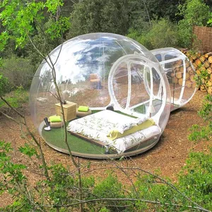 Inflatable Room Bubble Hotel Resort 3m Free Blower Bubble Trade Show Clear Bubble Tent Camping Dome Tent Lawn Tent Free Shipping