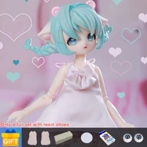 Shuga Fairy Anya 1/6 BJD Doll Anime Figure Resin Toys for Kids Surprise Gift for Girls Birthday Full set accesorios LJ201031