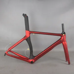 Tantan factory new Aero design r carbon road bike frame carbon fibre racing bicycle frame TT-X2 700c accept painting