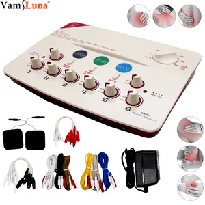 EMS Electroacupuncture Muscle Stimulator With 6 Channels Output Massage Device For Relaxing Muscles And Physiotherapy