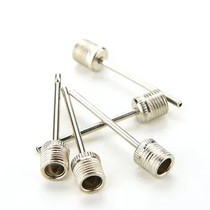 5 PCS Stainless Steel Pump Pin Sports Ball Inflating Pump Needle For Football Basketball Soccer Inflatable Air Valve Adaptor