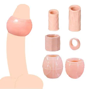 Nxy Cockrings 5 Types Foreskin Correction Cock Ring Penis Sleeve Delay Ejaculation Male Chastity Cage Sex Toys for Men Products Shop 220505