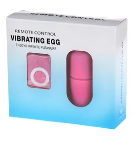 Waterproof Portable Wireless MP3 Vibrators Remote Control Women Vibrating Egg Body Massager Sex Toys Adult Products 20 Speeds DHL Free