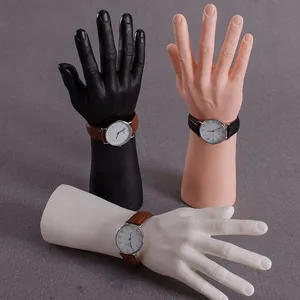 Free Shipping!! High Level Male Hand Mannequin Best Plastic Mannequin Hand Factory Direct Sell