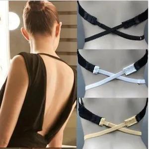 Fashion Back Backless Bra Strap Adapter Converter Fully Adjustable Extender Hook Women's Fashion Bra Strap Adapter Newest