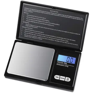 Jewelry Mini Stainless Steel Electronic Scale Digital Pocket Scale Gold Balance Weight Scale Portable