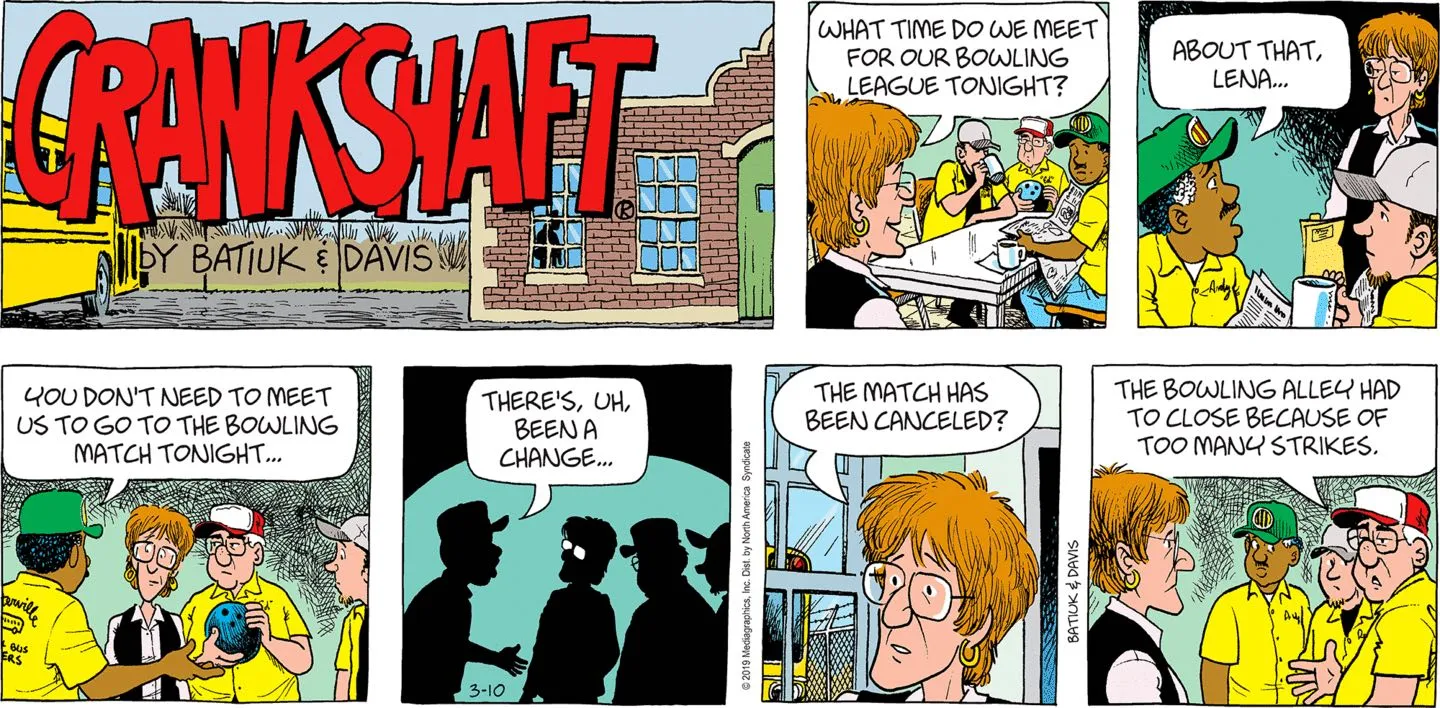 Why Crankshaft Comic Today is Every Shopaholic's Dream Come True?