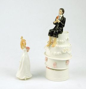 Décoration de mariage Les toppers gâteaux démissionnent Figurine Le marié pêcheur à la mariée démissionnera-t-il de souvenirs de mariage Nouveau mariage vendant WE4227703