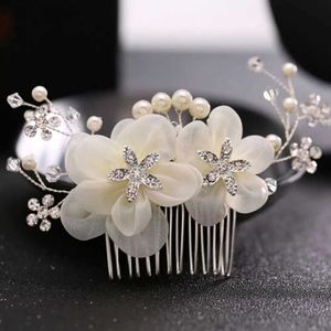 Bijoux de cheveux de mariage multi-styles élégantes cristales de perle fleur bijoux bijoux accessoires de cheveux de mariage peigne à cheveux aux cheveux nuages