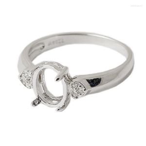 Anneaux de mariage Beadsnice Bague en argent sterling 925 Réglage de la broche vierge Résultats de bijoux à bricoler soi-même 28463